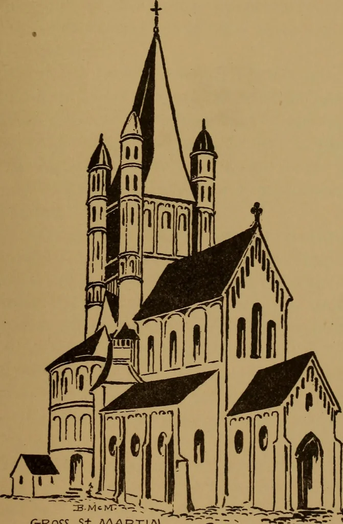 An illustration from Cathedrals and churches of the Rhine, 1905, leaf 328