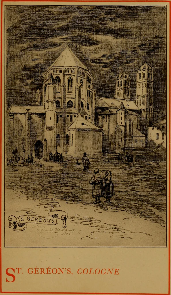 An illustration from Cathedrals and churches of the Rhine, 1905, leaf 332