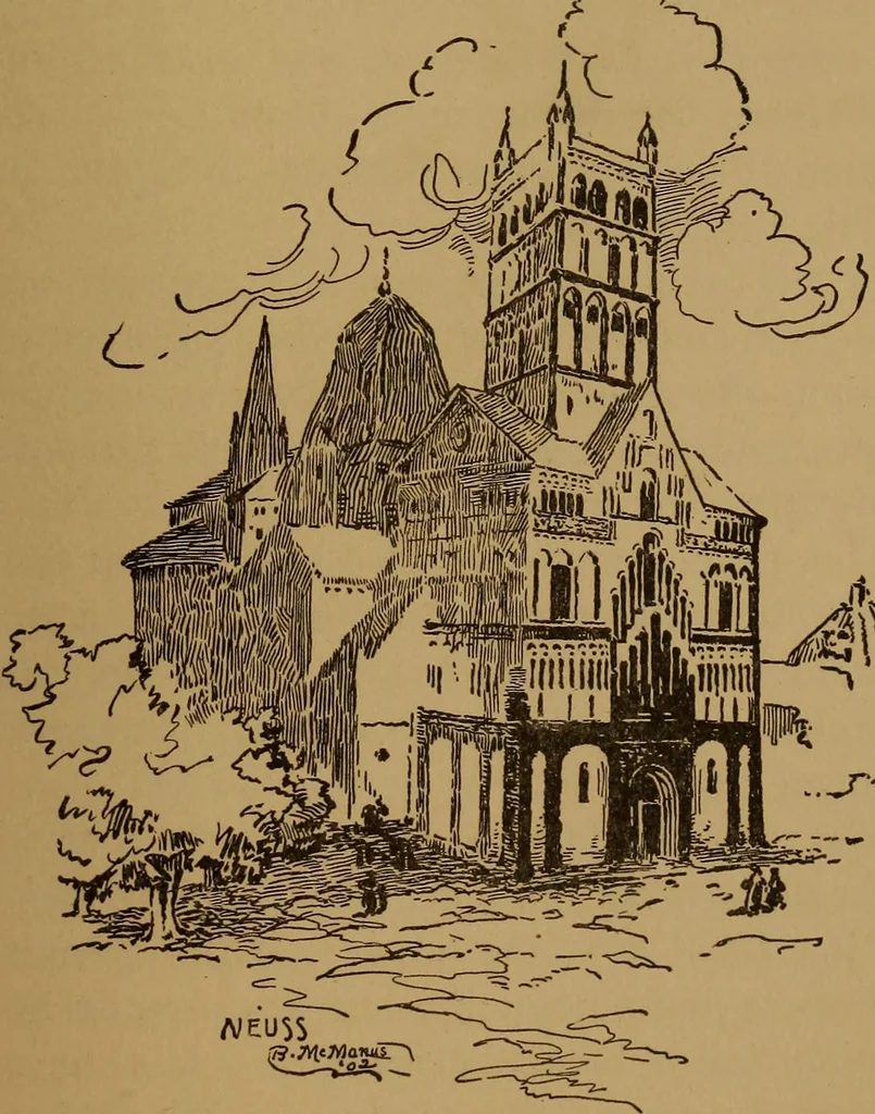 An illustration from Cathedrals and churches of the Rhine, 1905, leaf 374