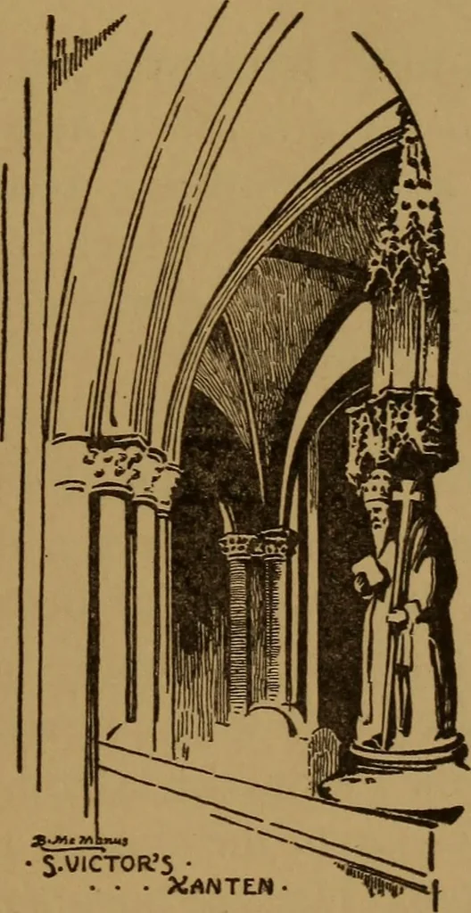 An illustration from Cathedrals and churches of the Rhine, 1905, leaf 396