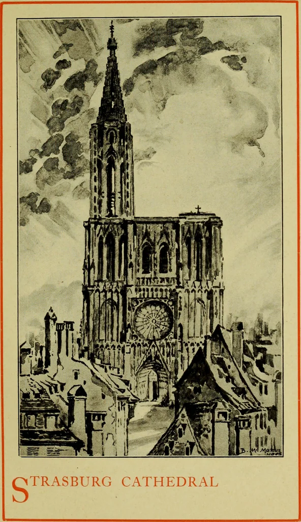 An illustration from The cathedrals and churches of the Rhine, 1906, leaf 134