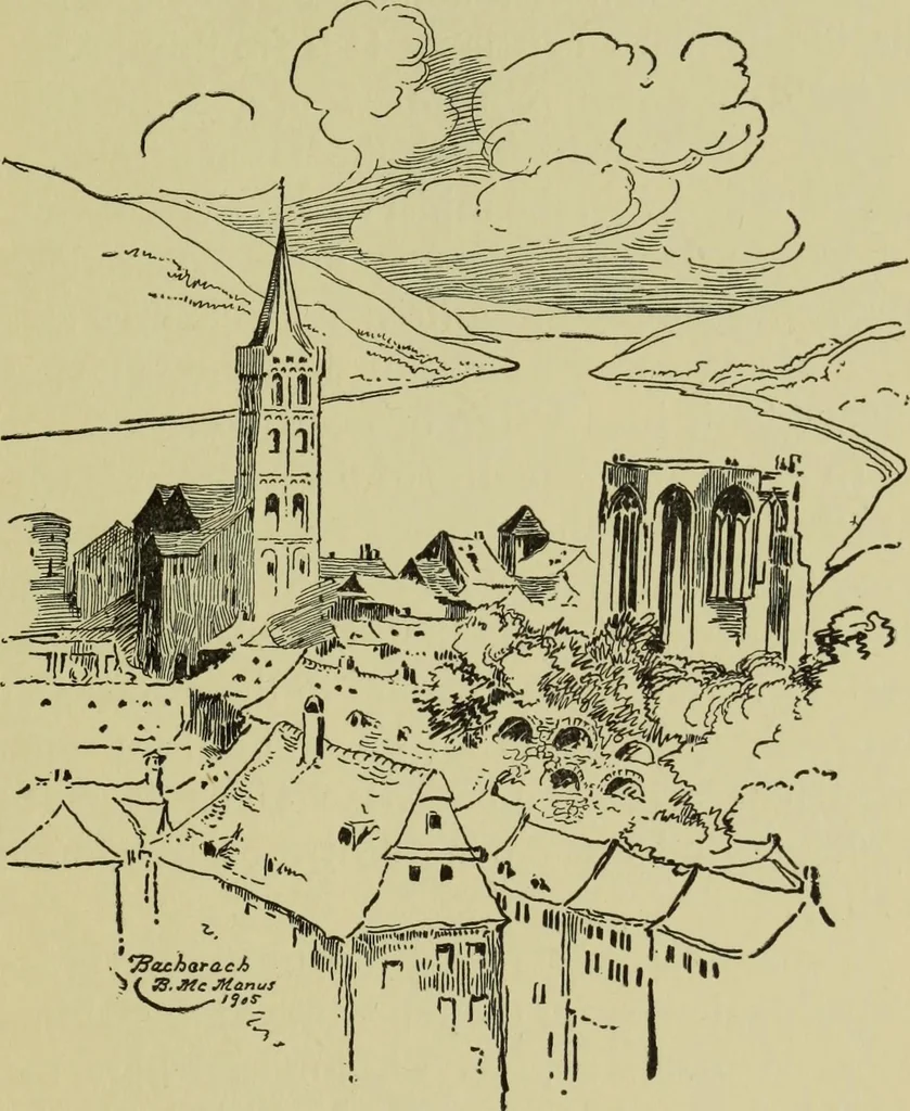 An illustration from The cathedrals and churches of the Rhine, 1906, leaf 214