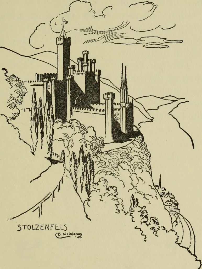 An illustration from The cathedrals and churches of the Rhine, 1906, leaf 244