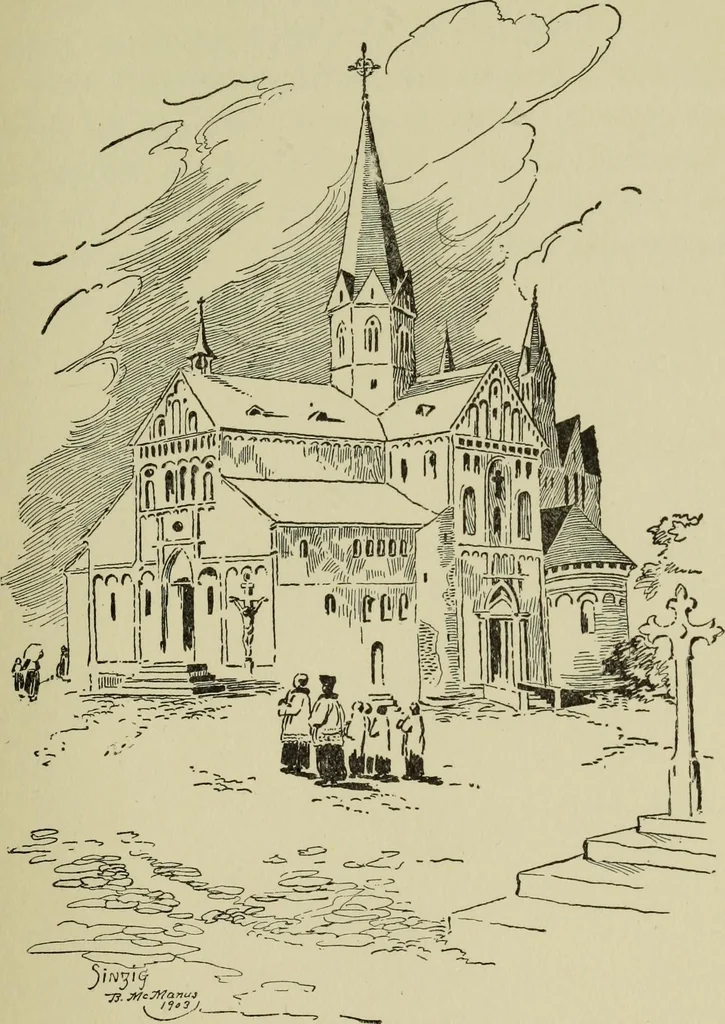 An illustration from The cathedrals and churches of the Rhine, 1906, leaf 254