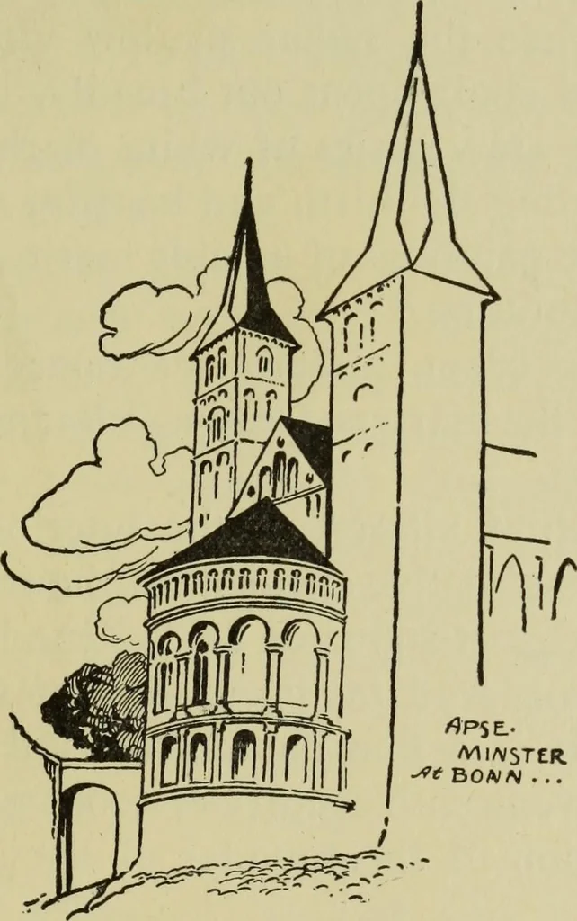 An illustration from The cathedrals and churches of the Rhine, 1906, leaf 274