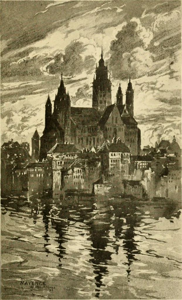 An illustration from The cathedrals and churches of the Rhine, 1906, leaf 204