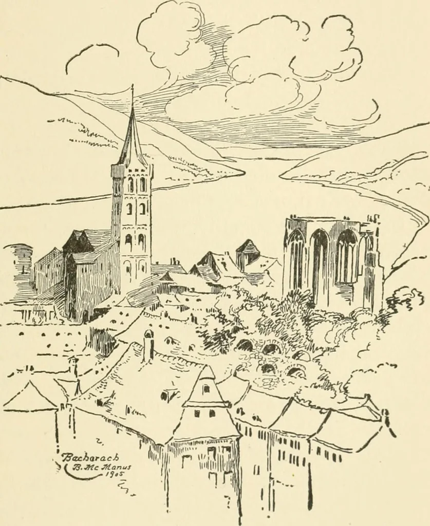 An illustration from The cathedrals and churches of the Rhine, 1906, leaf 212