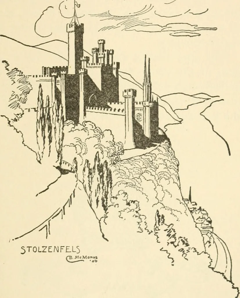 An illustration from The cathedrals and churches of the Rhine, 1906, leaf 242