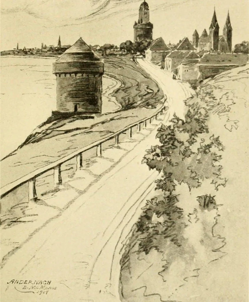 An illustration from The cathedrals and churches of the Rhine, 1906, leaf 246