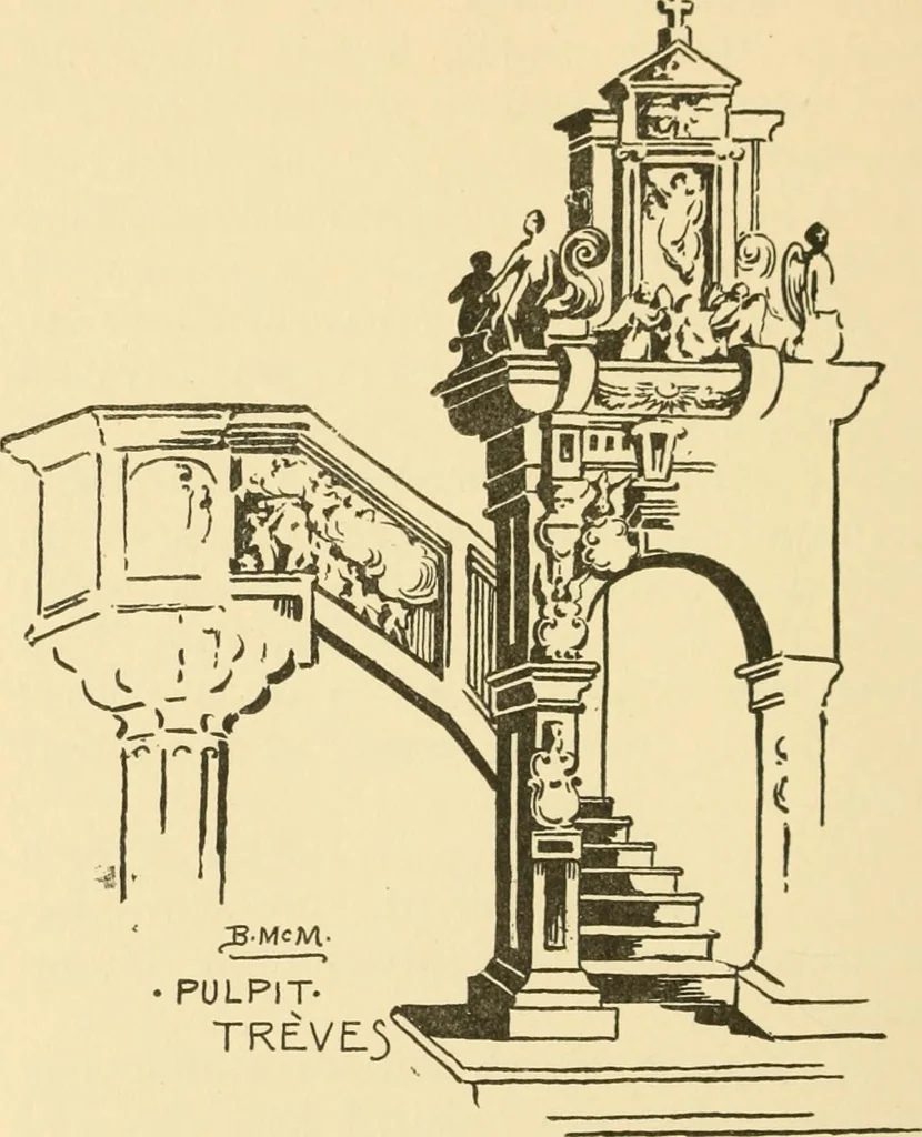 An illustration from The cathedrals and churches of the Rhine, 1906, leaf 265