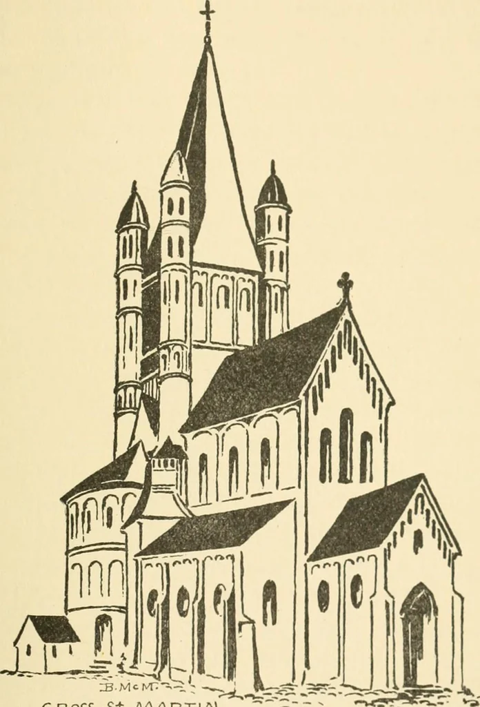 An illustration from The cathedrals and churches of the Rhine, 1906, leaf 322