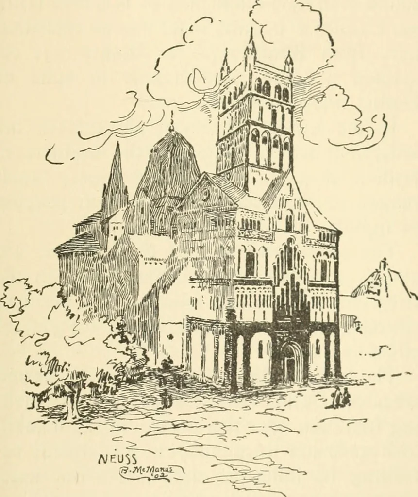 An illustration from The cathedrals and churches of the Rhine, 1906, leaf 368