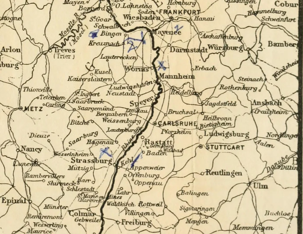 An illustration from The cathedrals and churches of the Rhine, 1906, leaf 6