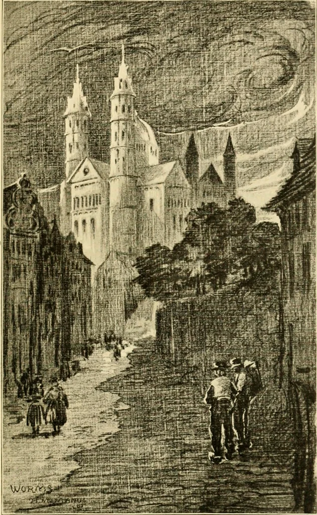 An illustration from The cathedrals and churches of the Rhine, 1906, leaf 84