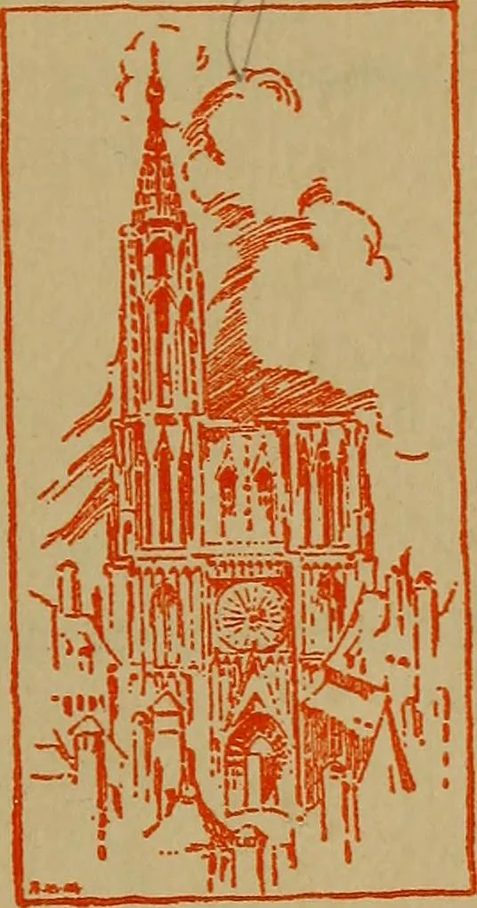 An illustration from Cathedrals and churches of the Rhine, 1905, leaf 10