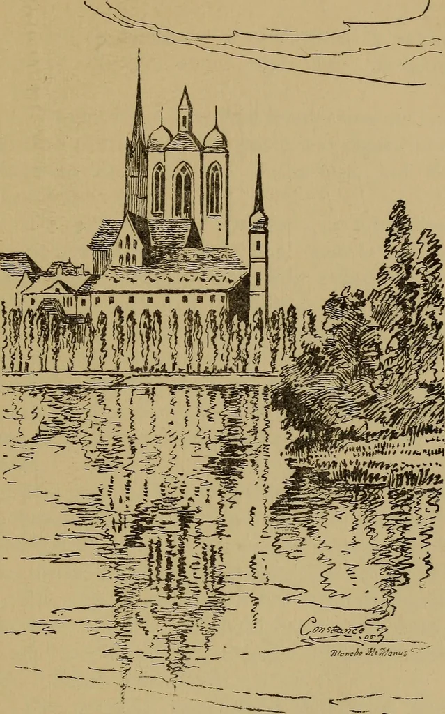 An illustration from Cathedrals and churches of the Rhine, 1905, leaf 100