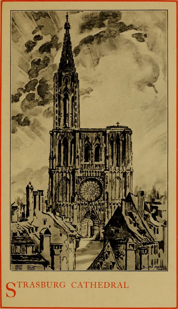 An illustration from Cathedrals and churches of the Rhine, 1905, leaf 138