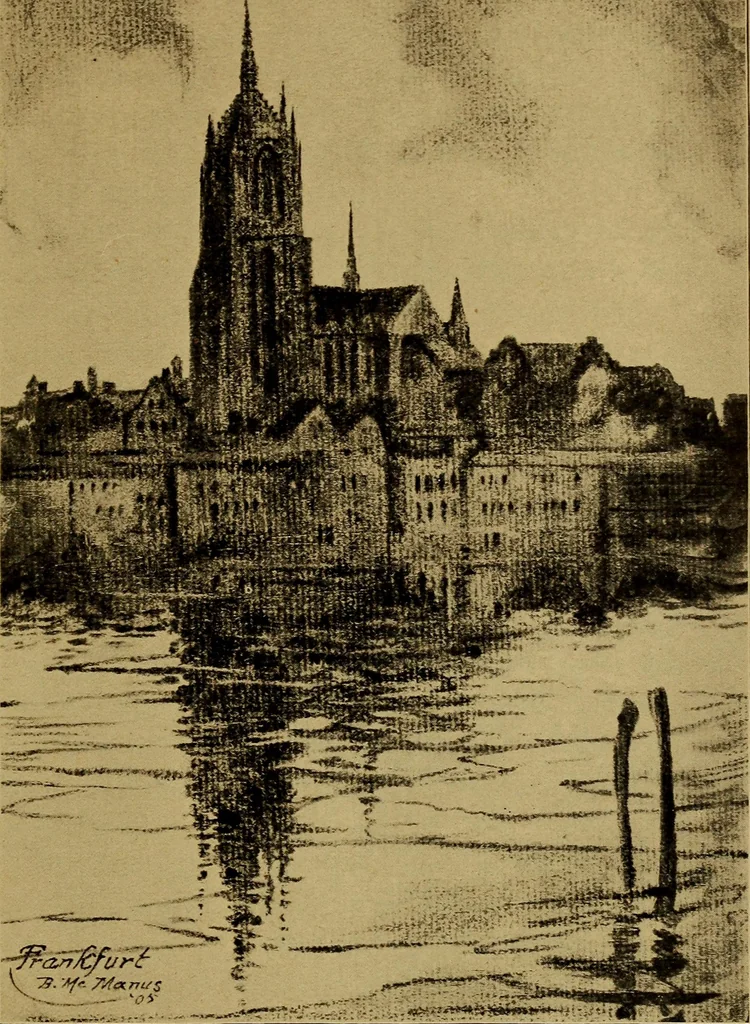 An illustration from Cathedrals and churches of the Rhine, 1905, leaf 198