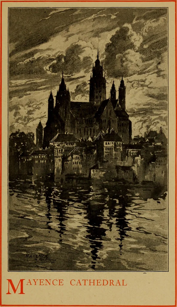 An illustration from Cathedrals and churches of the Rhine, 1905, leaf 210