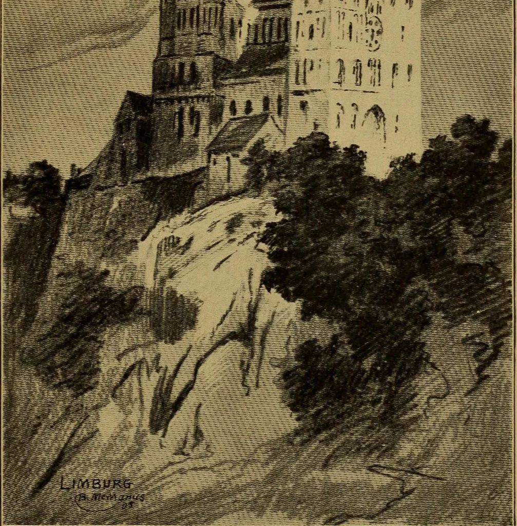 An illustration from Cathedrals and churches of the Rhine, 1905, leaf 228