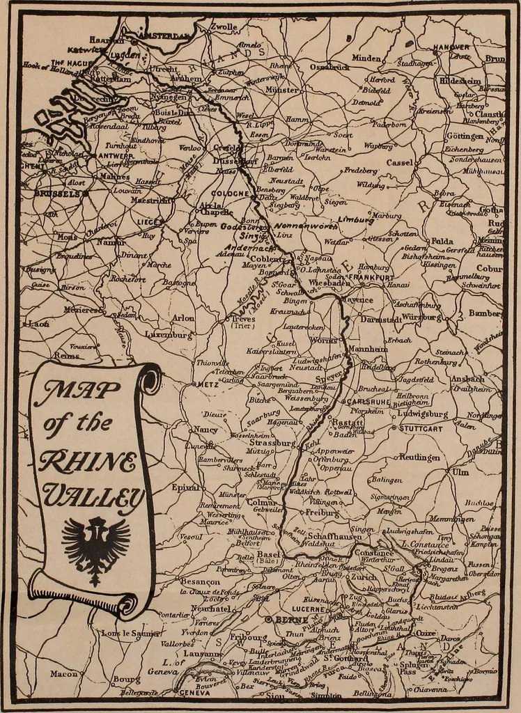 An illustration from Cathedrals and churches of the Rhine, 1905, leaf 24