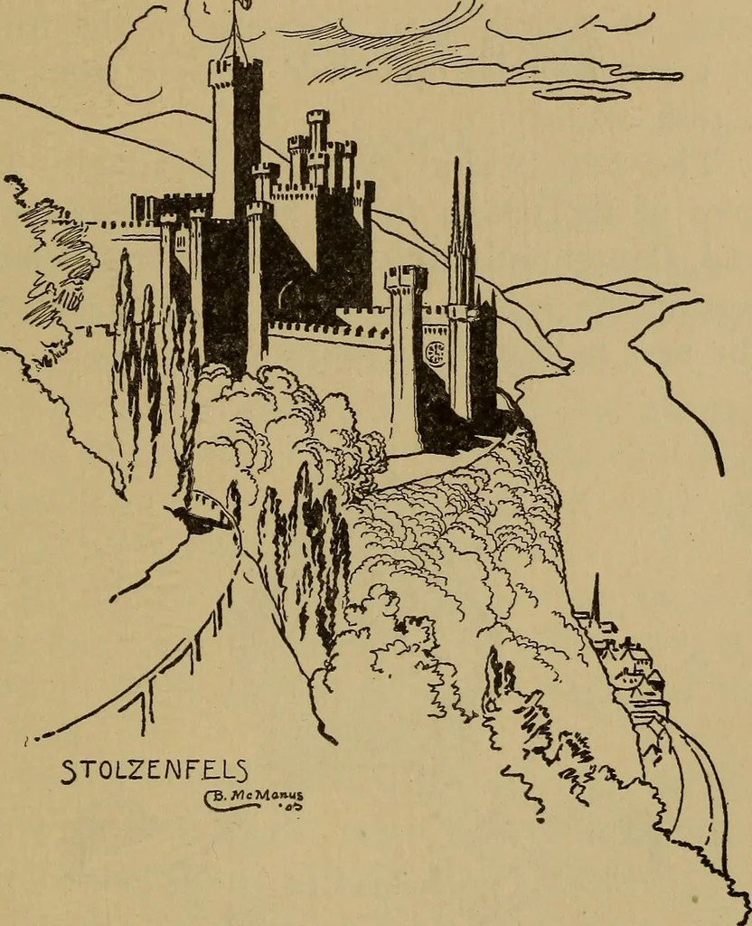 An illustration from Cathedrals and churches of the Rhine, 1905, leaf 248