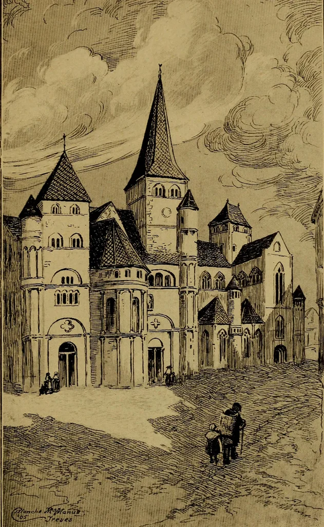 An illustration from Cathedrals and churches of the Rhine, 1905, leaf 268