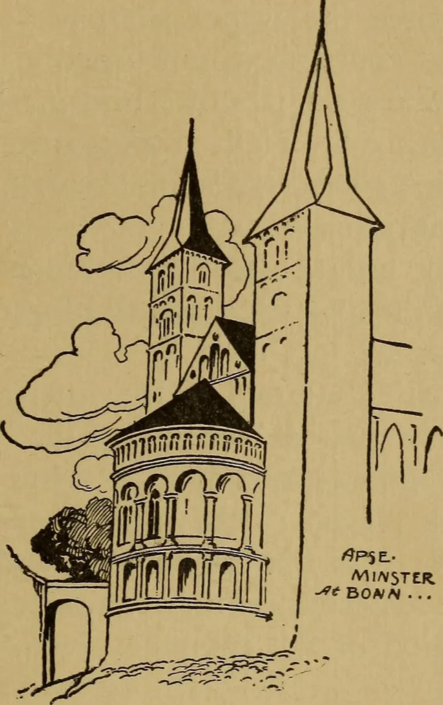 An illustration from Cathedrals and churches of the Rhine, 1905, leaf 278