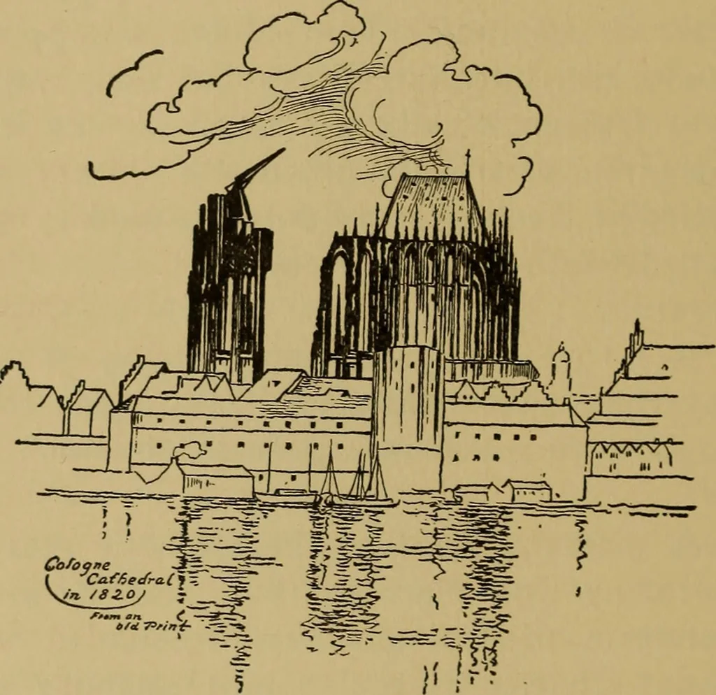 An illustration from Cathedrals and churches of the Rhine, 1905, leaf 313