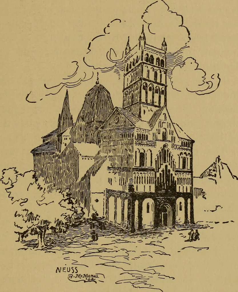 An illustration from Cathedrals and churches of the Rhine, 1905, leaf 374