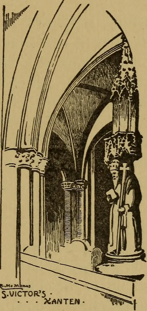 An illustration from Cathedrals and churches of the Rhine, 1905, leaf 396