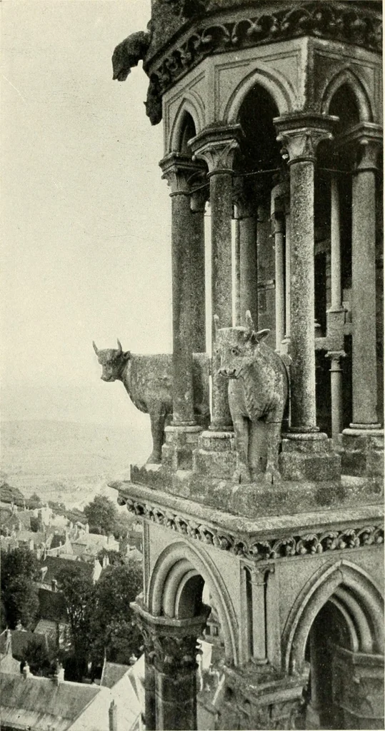 An illustration from Cathedrals and cloisters of the Isle de France : including Bourges, Troyes, Reims and Rouen, 1910, leaf 280
