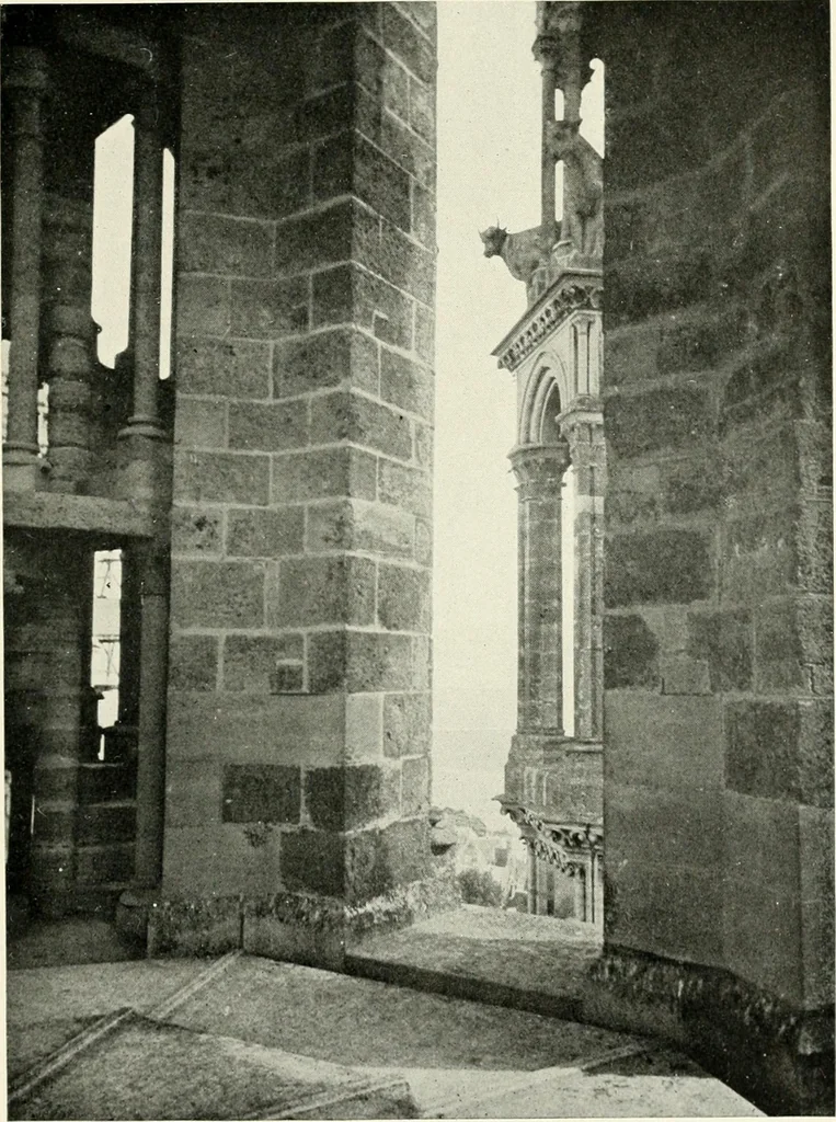 An illustration from Cathedrals and cloisters of the Isle de France : including Bourges, Troyes, Reims and Rouen, 1910, leaf 288