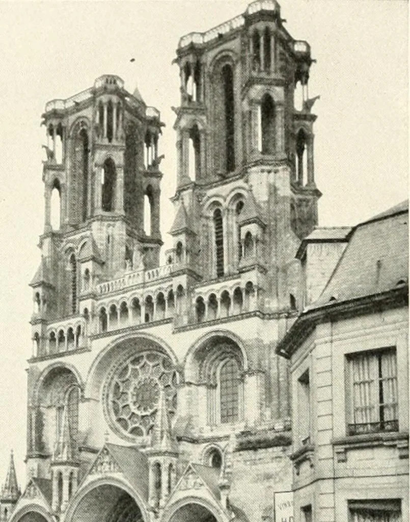 An illustration from Cathedrals and cloisters of the Isle de France : including Bourges, Troyes, Reims and Rouen, 1910, leaf 291