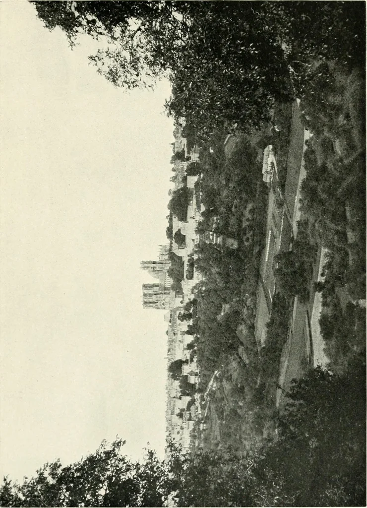 An illustration from Cathedrals and cloisters of the Isle de France : including Bourges, Troyes, Reims and Rouen, 1910, leaf 294
