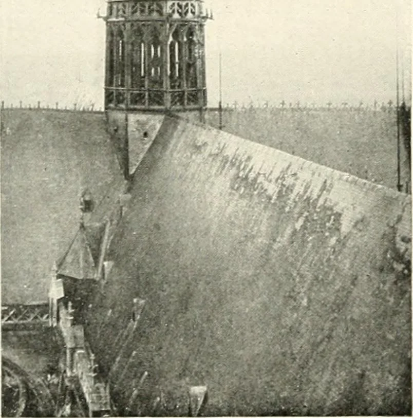 An illustration from Cathedrals and cloisters of the Isle de France : including Bourges, Troyes, Reims and Rouen, 1910, leaf 301