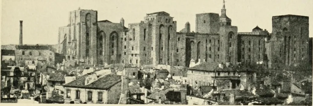 An illustration from Cathedrals and cloisters of the south of France, 1906, leaf 146