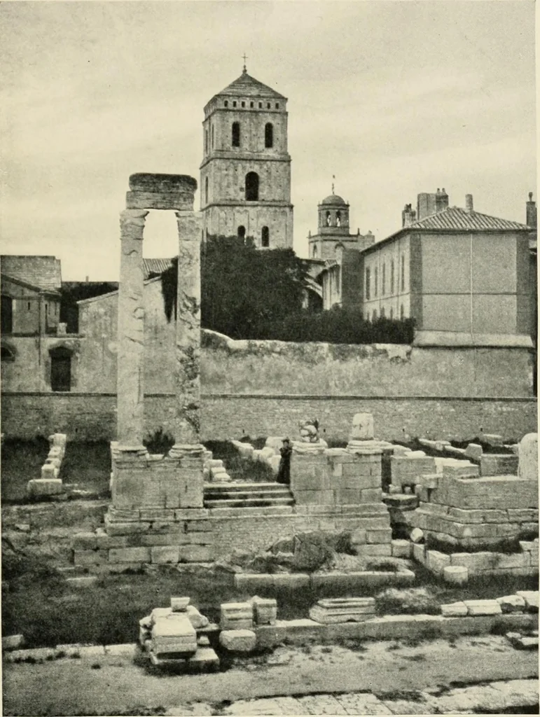 An illustration from Cathedrals and cloisters of the south of France, 1906, leaf 162