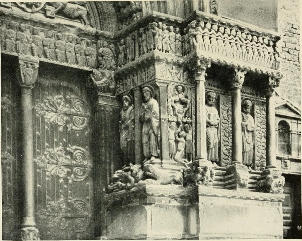 An illustration from Cathedrals and cloisters of the south of France, 1906, leaf 168