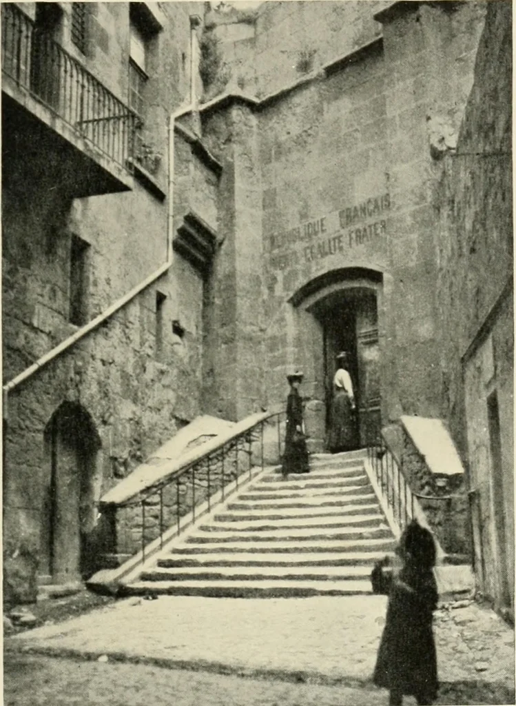 An illustration from Cathedrals and cloisters of the south of France, 1906, leaf 282