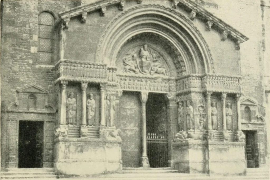 An illustration from Cathedrals and cloisters of the south of France, 1906, leaf 56