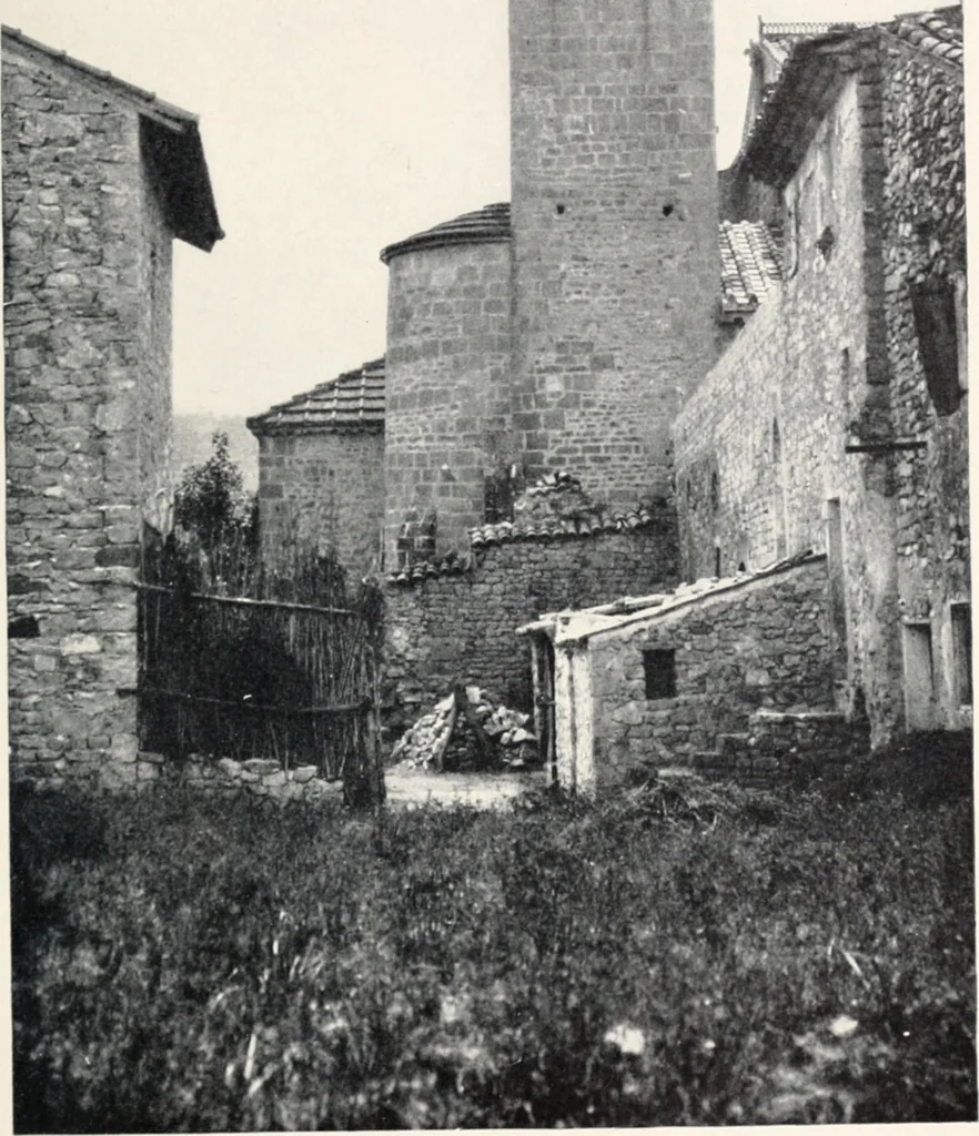 An illustration from Cathedrals and cloisters of the south of France, 1906, leaf 154
