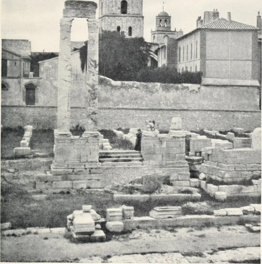 An illustration from Cathedrals and cloisters of the south of France, 1906, leaf 162