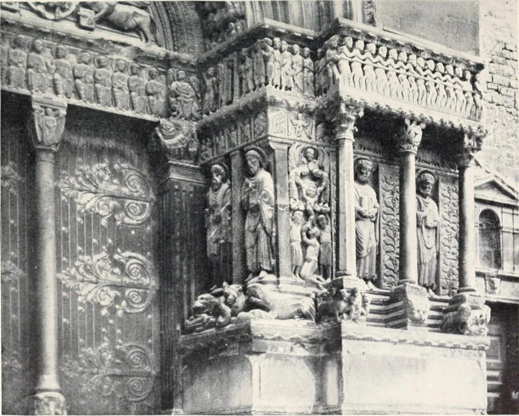 An illustration from Cathedrals and cloisters of the south of France, 1906, leaf 168