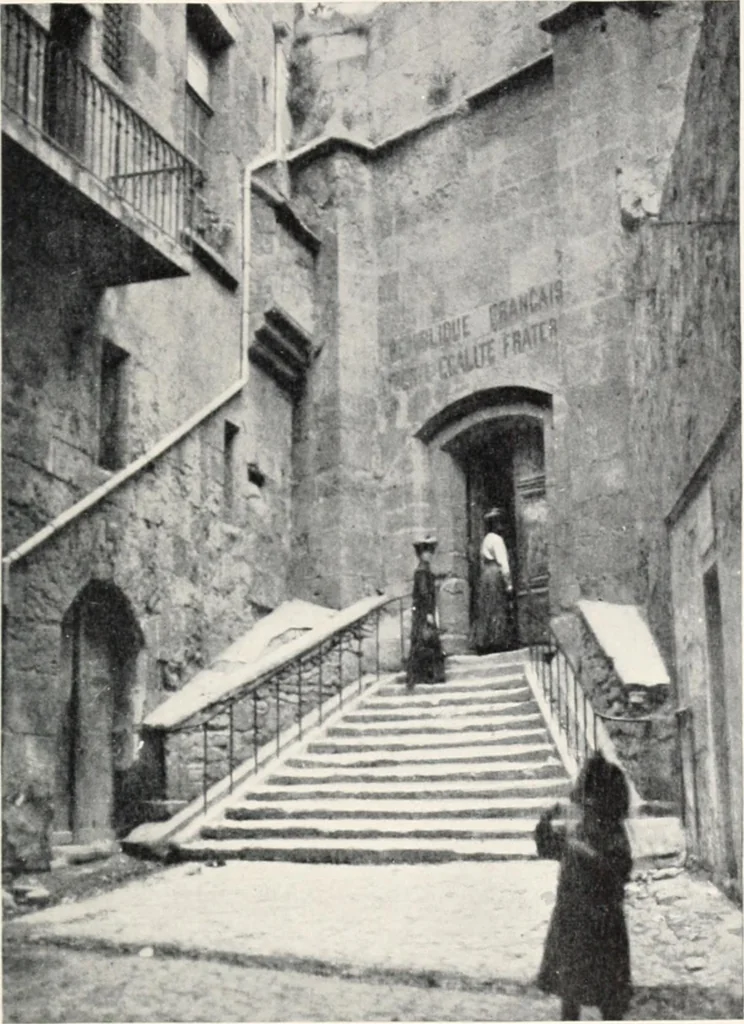 An illustration from Cathedrals and cloisters of the south of France, 1906, leaf 282