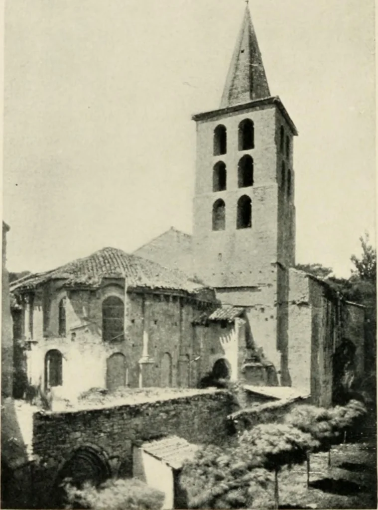 An illustration from Cathedrals and cloisters of the south of France, 1906, leaf 143