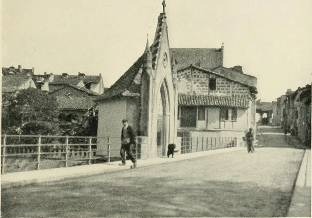 An illustration from Cathedrals and cloisters of the south of France, 1906, leaf 158