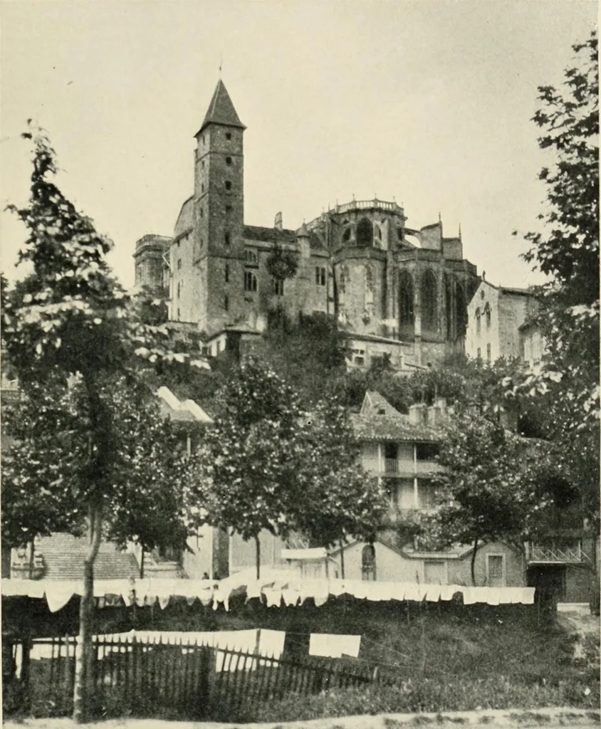 An illustration from Cathedrals and cloisters of the south of France, 1906, leaf 228