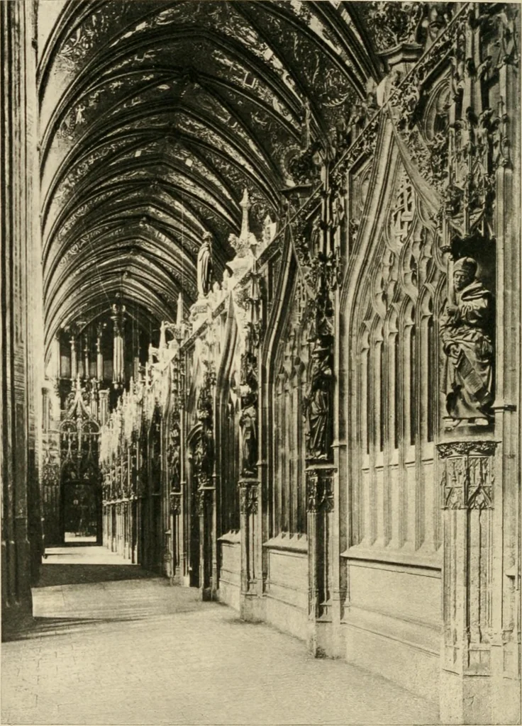 An illustration from Cathedrals and cloisters of the south of France, 1906, leaf 5