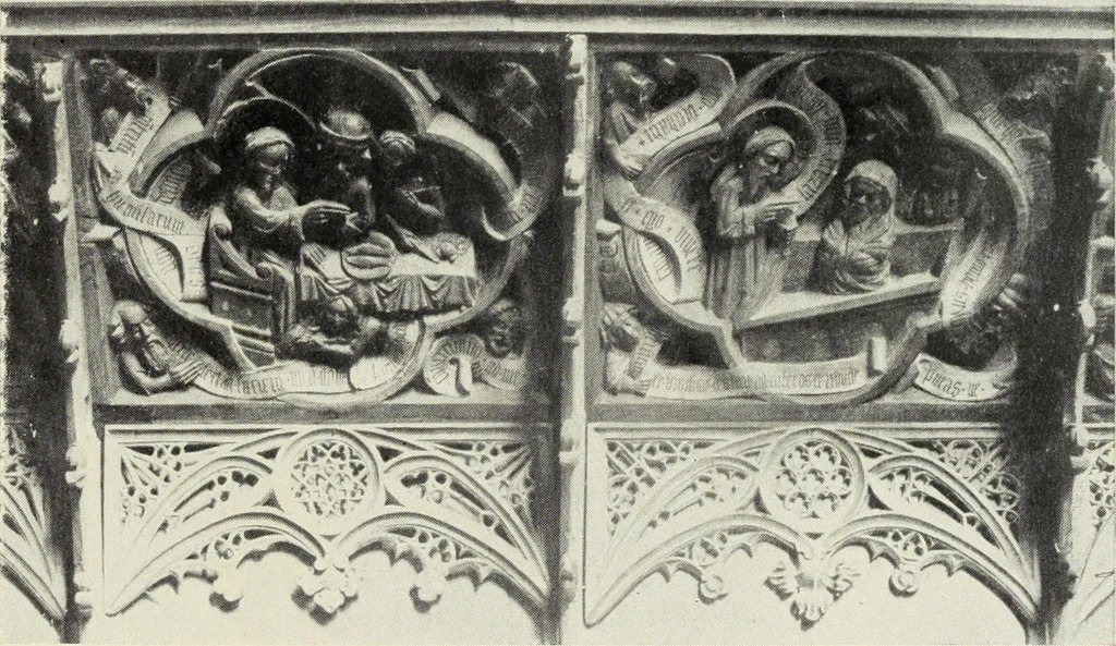 An illustration from The cathedrals and churches of Norway, Sweden and Denmark, 1908, leaf 184